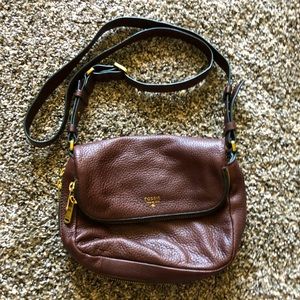 Like New Fossil Crossbody (Small) Deep Merlot
